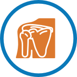 Shoulder injuries icon