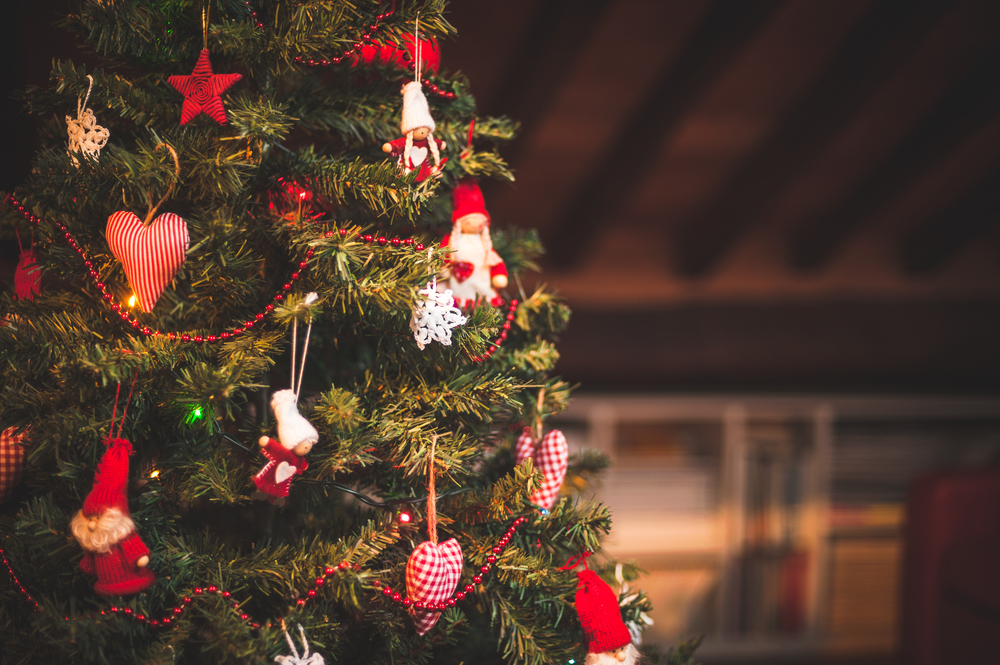 Christmas tree at Truitt Law Offices