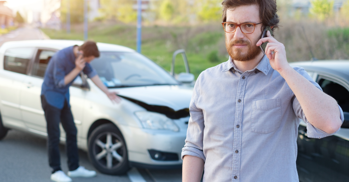 Fender bender accidents in Indiana.