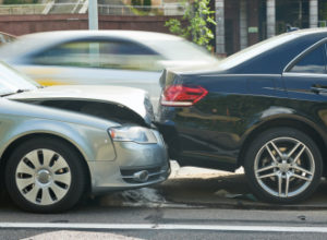 A car accident in Fort Wayne, Indiana.