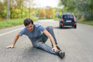 A man injured in a hit and run accident in Fort Wayne, Indiana.